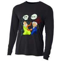 Secret Funny Science Nerdy Biology Physic Math Lover Cooling Performance Long Sleeve Crew