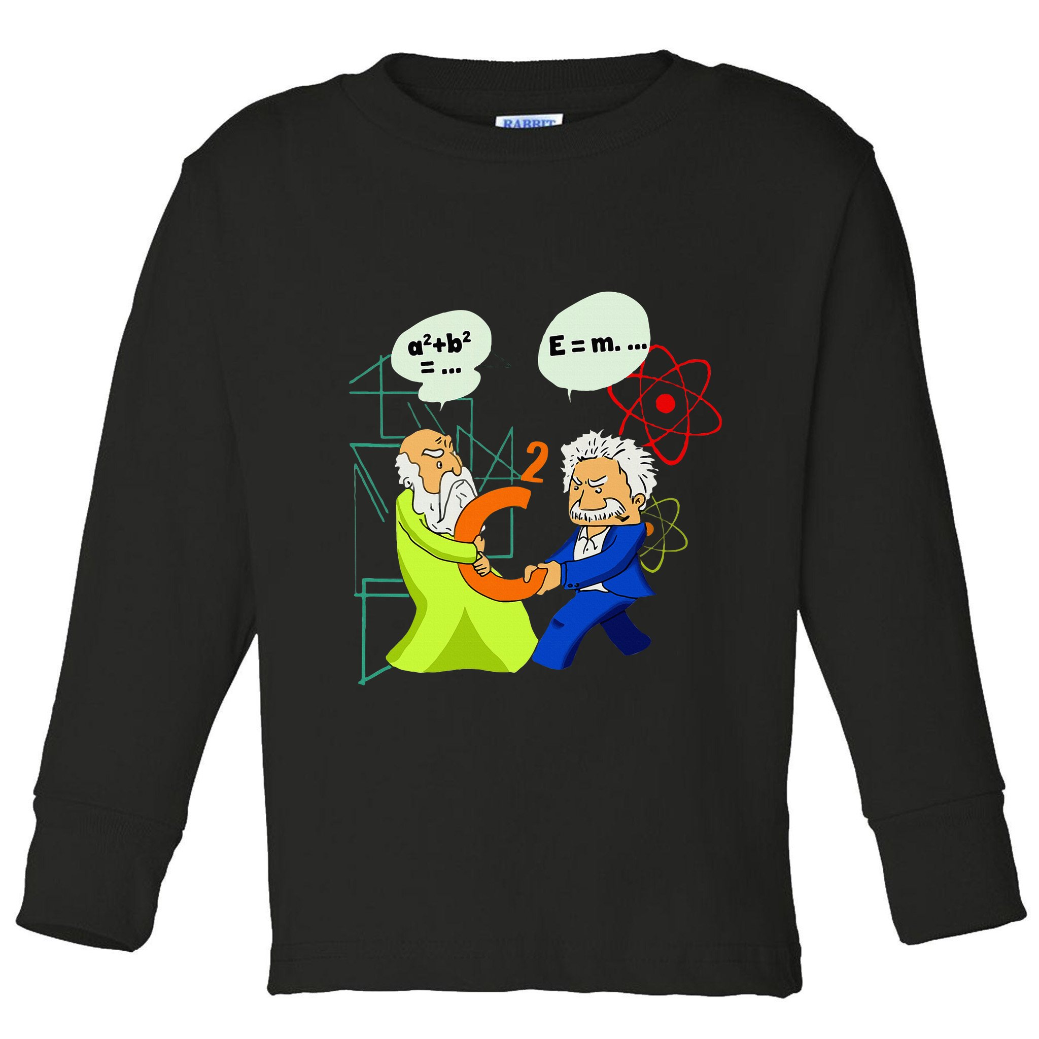 Secret Funny Science Nerdy Biology Physic Math Lover Toddler Long Sleeve Shirt