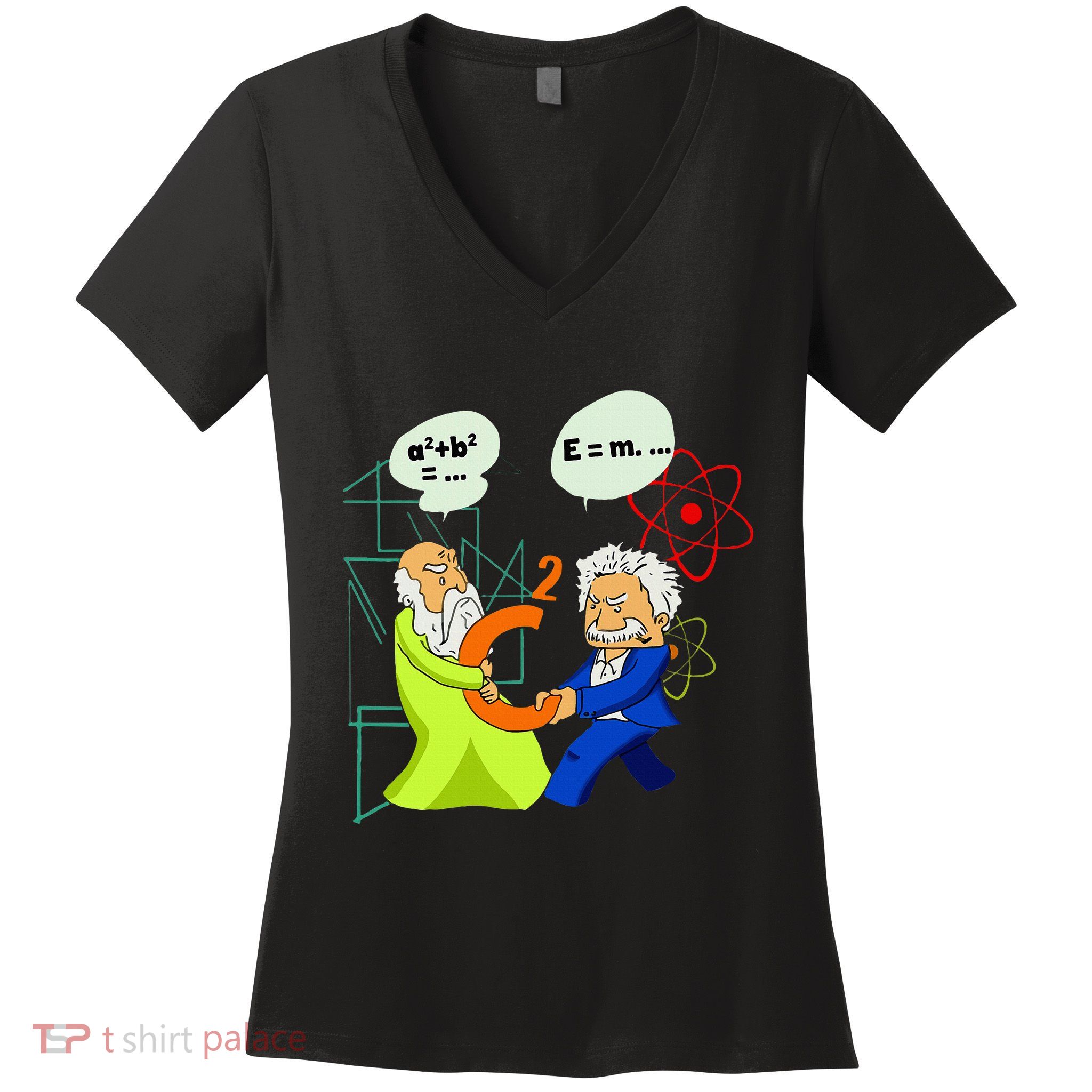 Secret Funny Science Nerdy Biology Physic Math Lover Women's V-Neck T-Shirt
