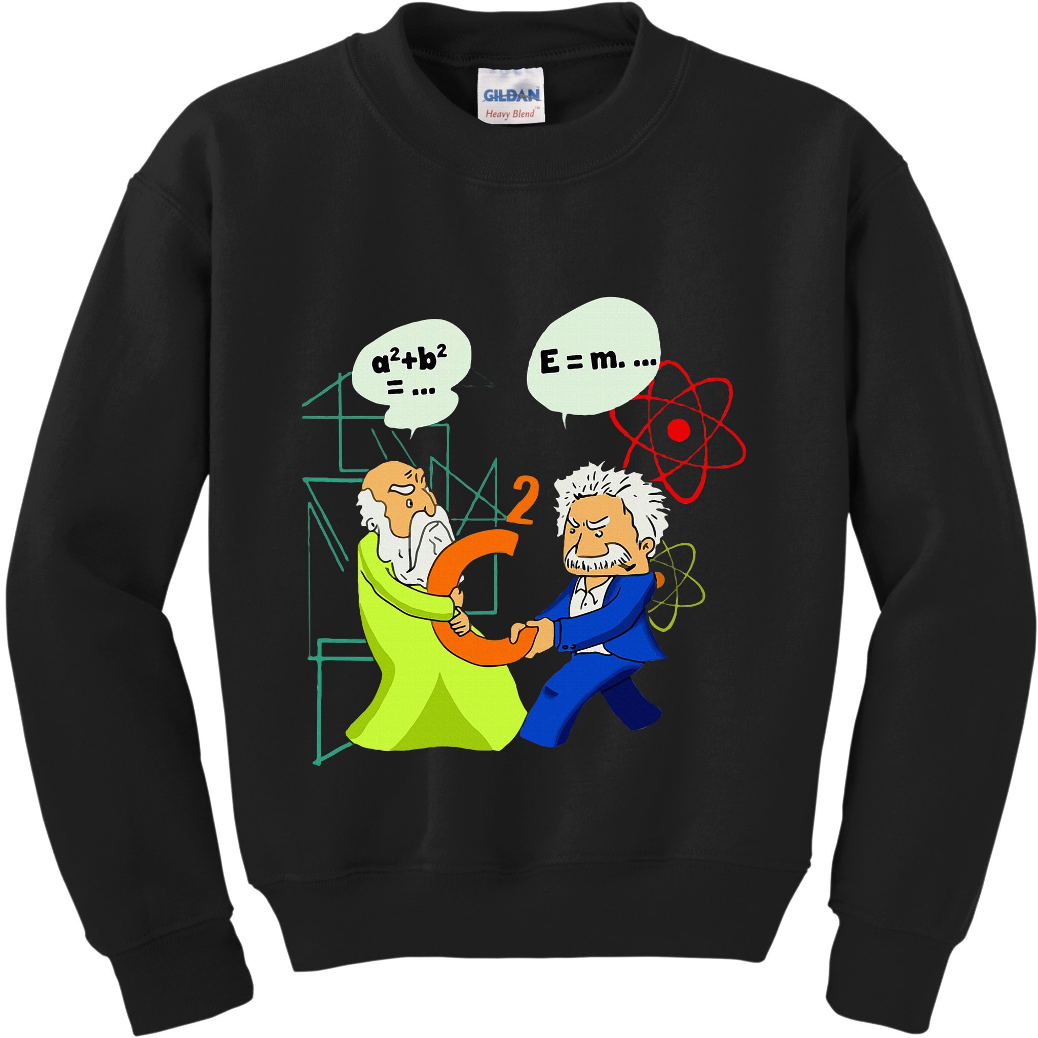 Secret Funny Science Nerdy Biology Physic Math Lover Kids Sweatshirt