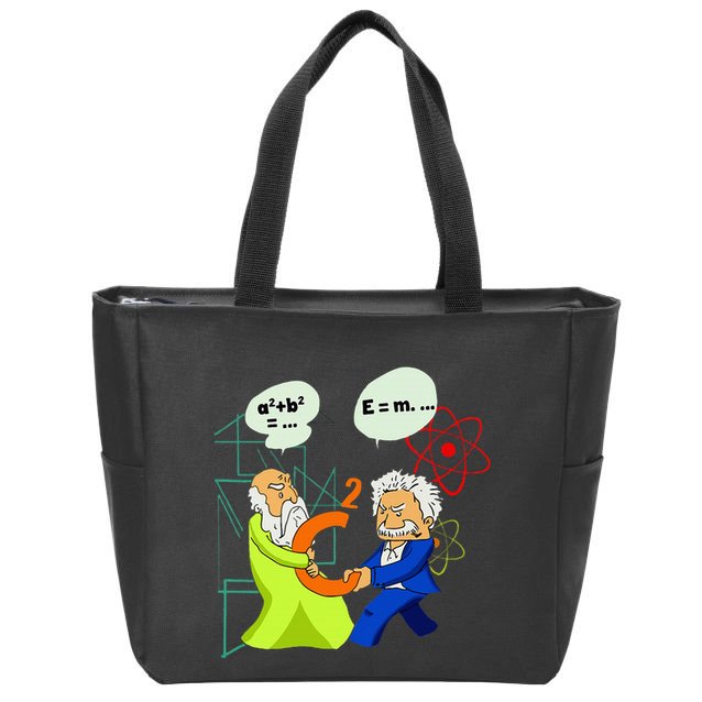 Secret Funny Science Nerdy Biology Physic Math Lover Zip Tote Bag
