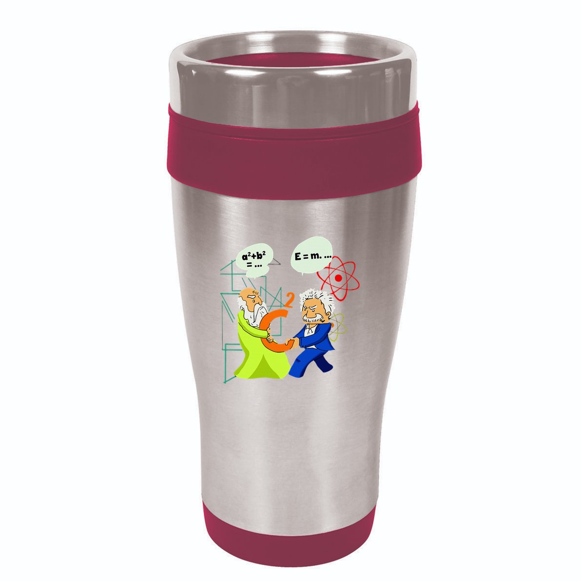 Secret Funny Science Nerdy Biology Physic Math Lover 16oz Travel Tumbler