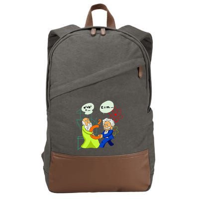 Secret Funny Science Nerdy Biology Physic Math Lover Cotton Canvas Backpack