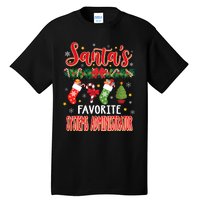 SantaS Favorite Systems Administrator Santa Hat Xmas Tall T-Shirt