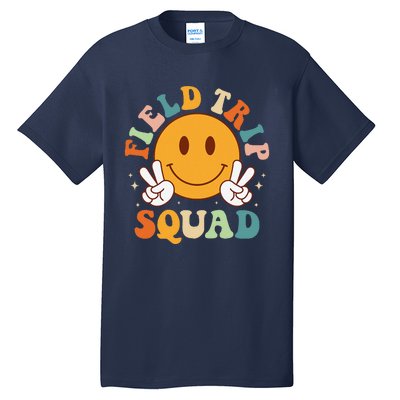 School Fieldtrip Squad Groovy Field Day 2024 Teacher Tall T-Shirt