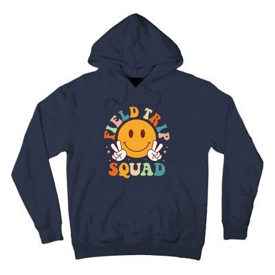 School Fieldtrip Squad Groovy Field Day 2024 Teacher Tall Hoodie