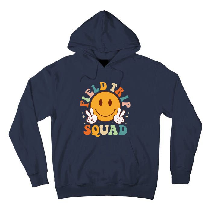 School Fieldtrip Squad Groovy Field Day 2024 Teacher Tall Hoodie