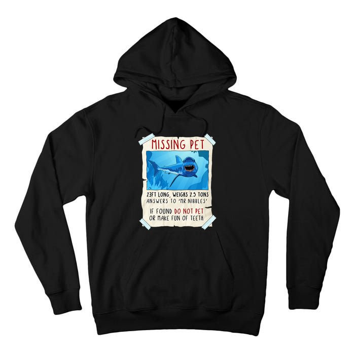 Shark Funny Shark Great White Tee Shark Tall Hoodie