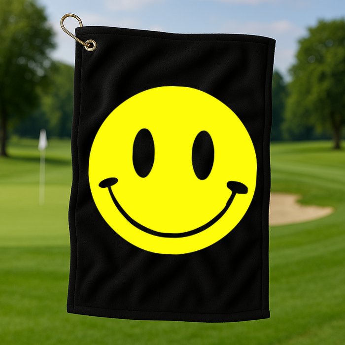 SMILEY FACE Golf Towel