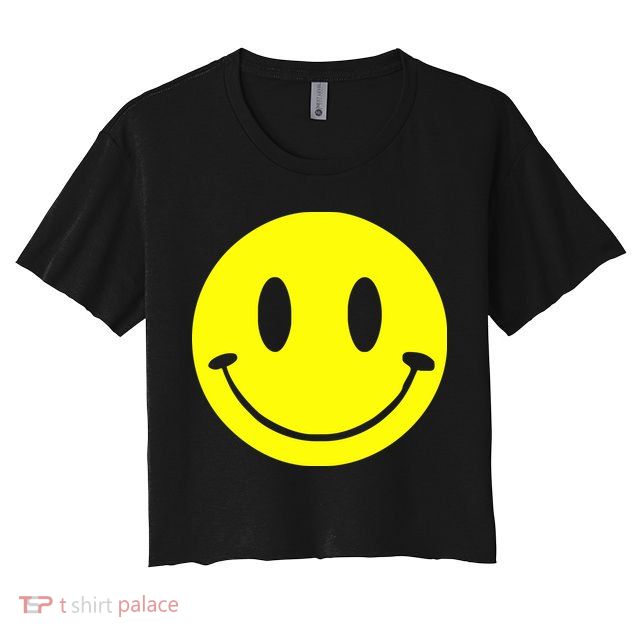 SMILEY FACE Crop Top