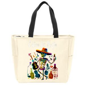 Sombrero Funny Zip Tote Bag