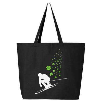 Ski Freestyle Skiing Patricks Day 25L Jumbo Tote