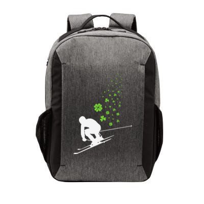 Ski Freestyle Skiing Patricks Day Vector Backpack