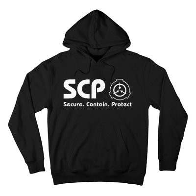 Scp Foundation Scp Secure Contain Protect Hoodie