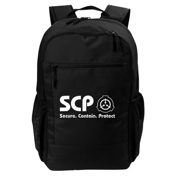 Scp Foundation Scp Secure Contain Protect Daily Commute Backpack