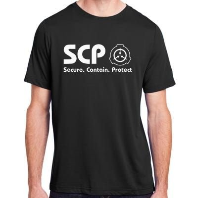 Scp Foundation Scp Secure Contain Protect Adult ChromaSoft Performance T-Shirt