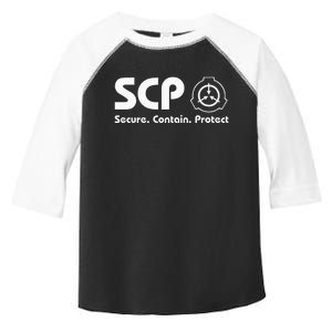 Scp Foundation Scp Secure Contain Protect Toddler Fine Jersey T-Shirt