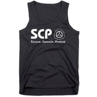 Scp Foundation Scp Secure Contain Protect Tank Top