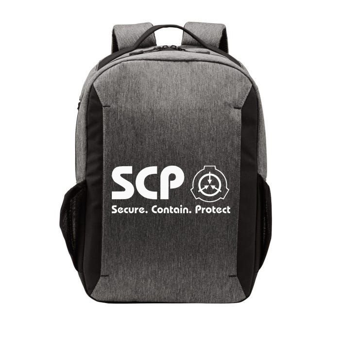 Scp Foundation Scp Secure Contain Protect Vector Backpack