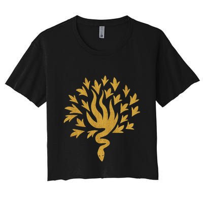 Scp Foundation SerpentS Hand Crop Top