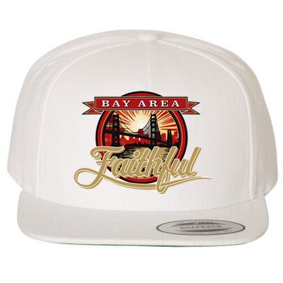 San Francisco Sunday Bay Area Faithful Wool Snapback Cap