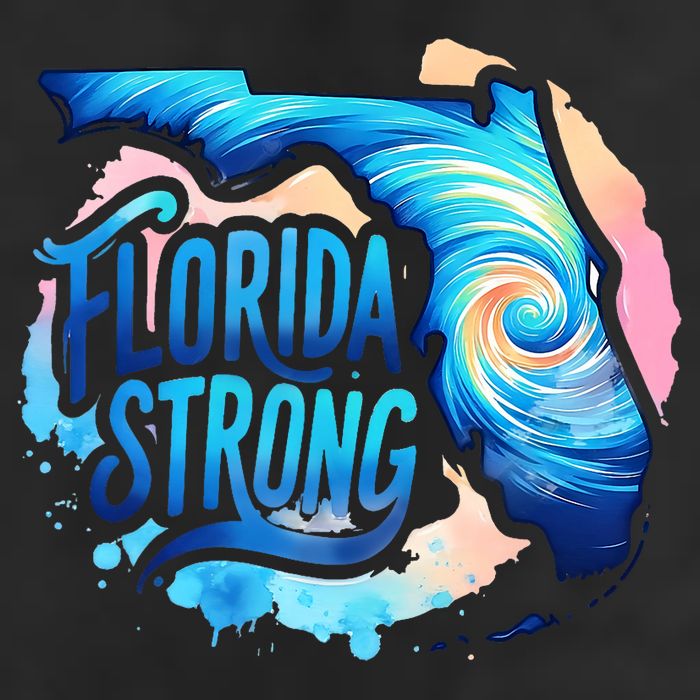 Support Florida Stay Western Strong Florida Hurricane Milton Beanie