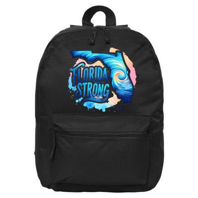 Support Florida Stay Western Strong Florida Hurricane Milton 16 in Basic Backpack