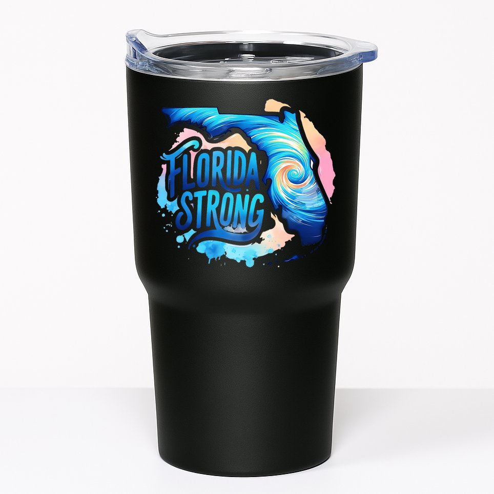 Support Florida Stay Western Strong Florida Hurricane Milton Tumbler