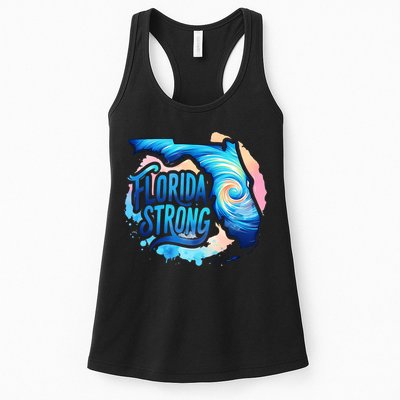 Support Florida Stay Western Strong Florida Hurricane Milton Womens Tank Top