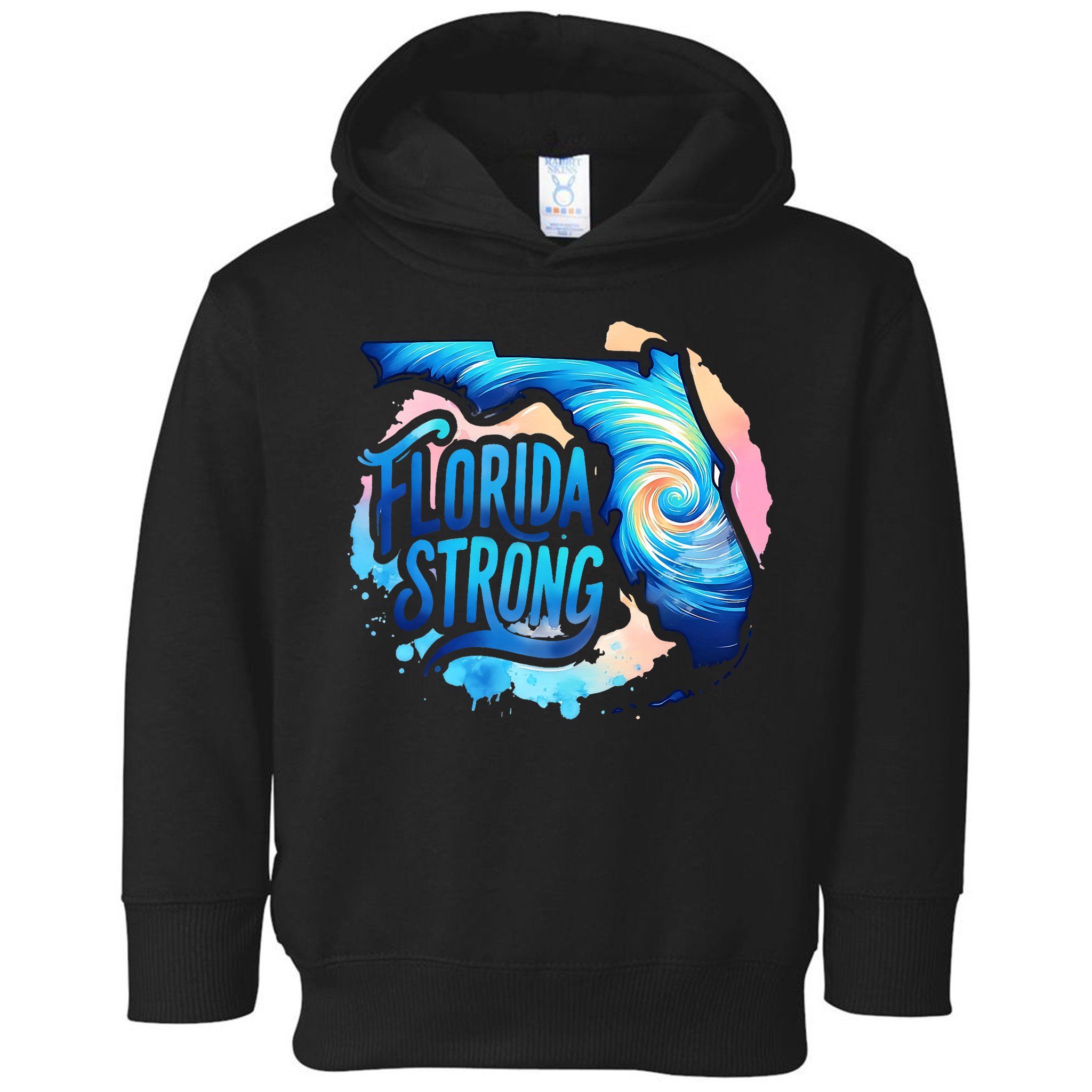 Support Florida Stay Western Strong Florida Hurricane Milton Toddler Hoodie