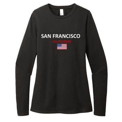 San Francisco Womens CVC Long Sleeve Shirt