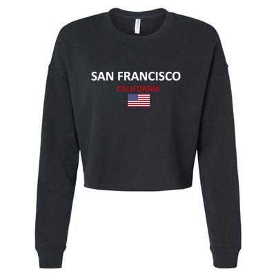 San Francisco Cropped Pullover Crew