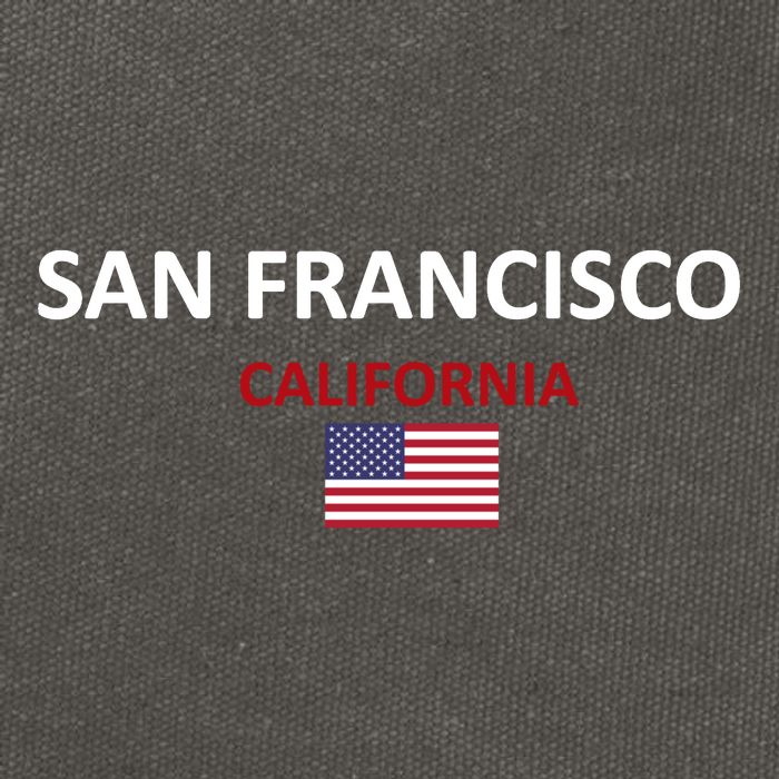 San Francisco Cotton Canvas Backpack