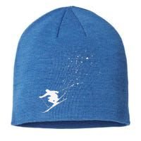 Ski Freestyle Skiing Freeski Winter Sports Skier Gift Sustainable Beanie