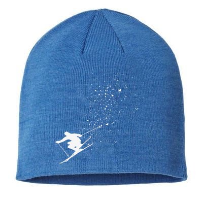 Ski Freestyle Skiing Freeski Winter Sports Skier Gift Sustainable Beanie