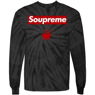 Soupreme Funny Soupreme Tie-Dye Long Sleeve Shirt