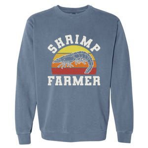 Shrimp Farmer Shrimp Seafood Shellfish Garment-Dyed Sweatshirt