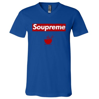 Soupreme Funny Soupreme V-Neck T-Shirt