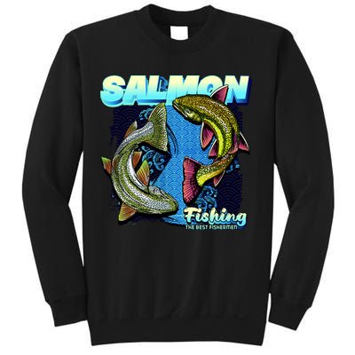 Salmon Fishing Sweatshirt