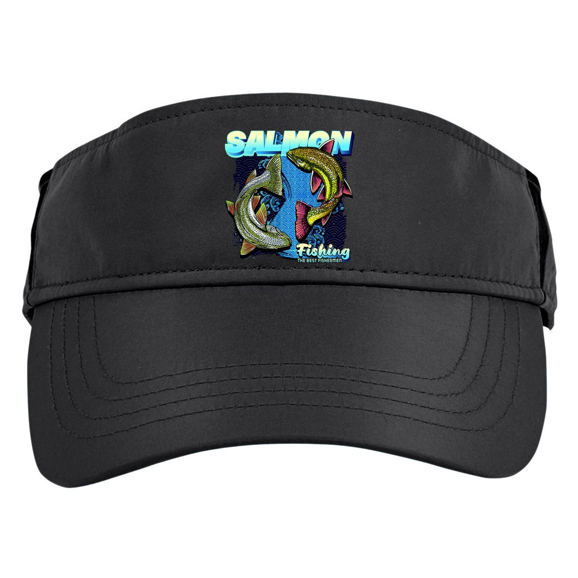 Salmon Fishing Adult Drive Performance Visor