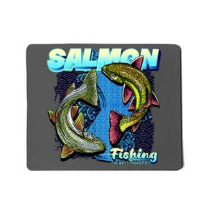 Salmon Fishing Mousepad