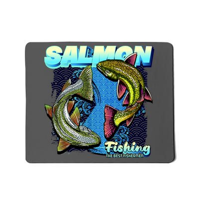 Salmon Fishing Mousepad