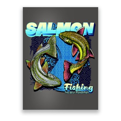 Salmon Fishing Poster