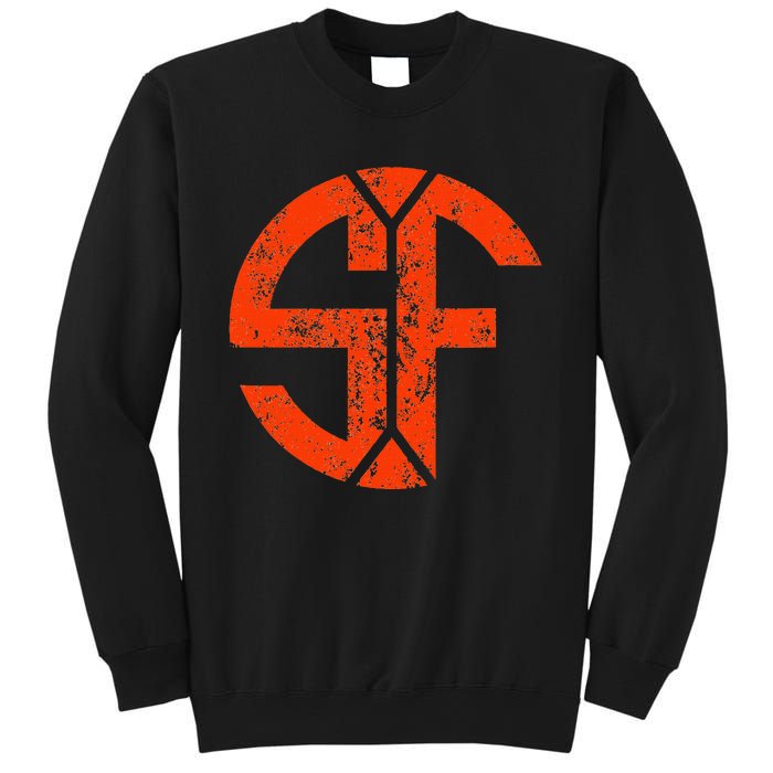 San Francisco Sf Home Monogram Game Day Giant Sweatshirt