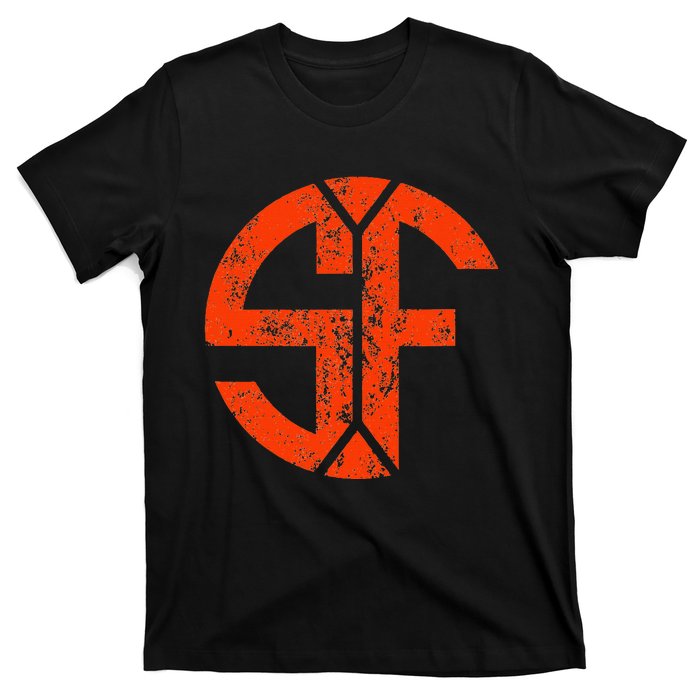 San Francisco Sf Home Monogram Game Day Giant T-Shirt