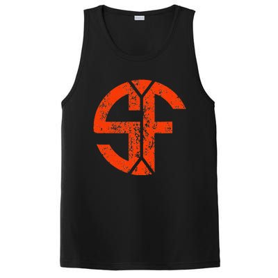 San Francisco Sf Home Monogram Game Day Giant PosiCharge Competitor Tank