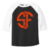 San Francisco Sf Home Monogram Game Day Giant Toddler Fine Jersey T-Shirt