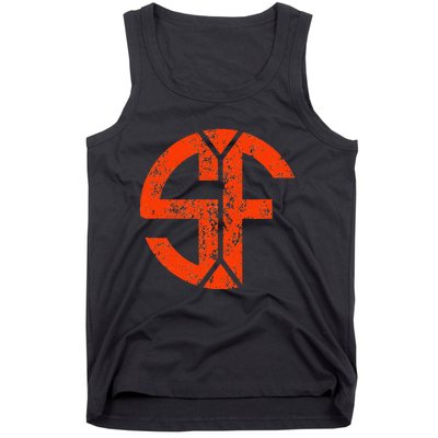 San Francisco Sf Home Monogram Game Day Giant Tank Top