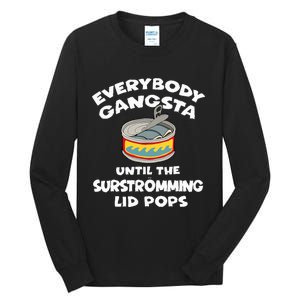 Surstromming Fish Swedish Pride Tall Long Sleeve T-Shirt