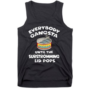 Surstromming Fish Swedish Pride Tank Top